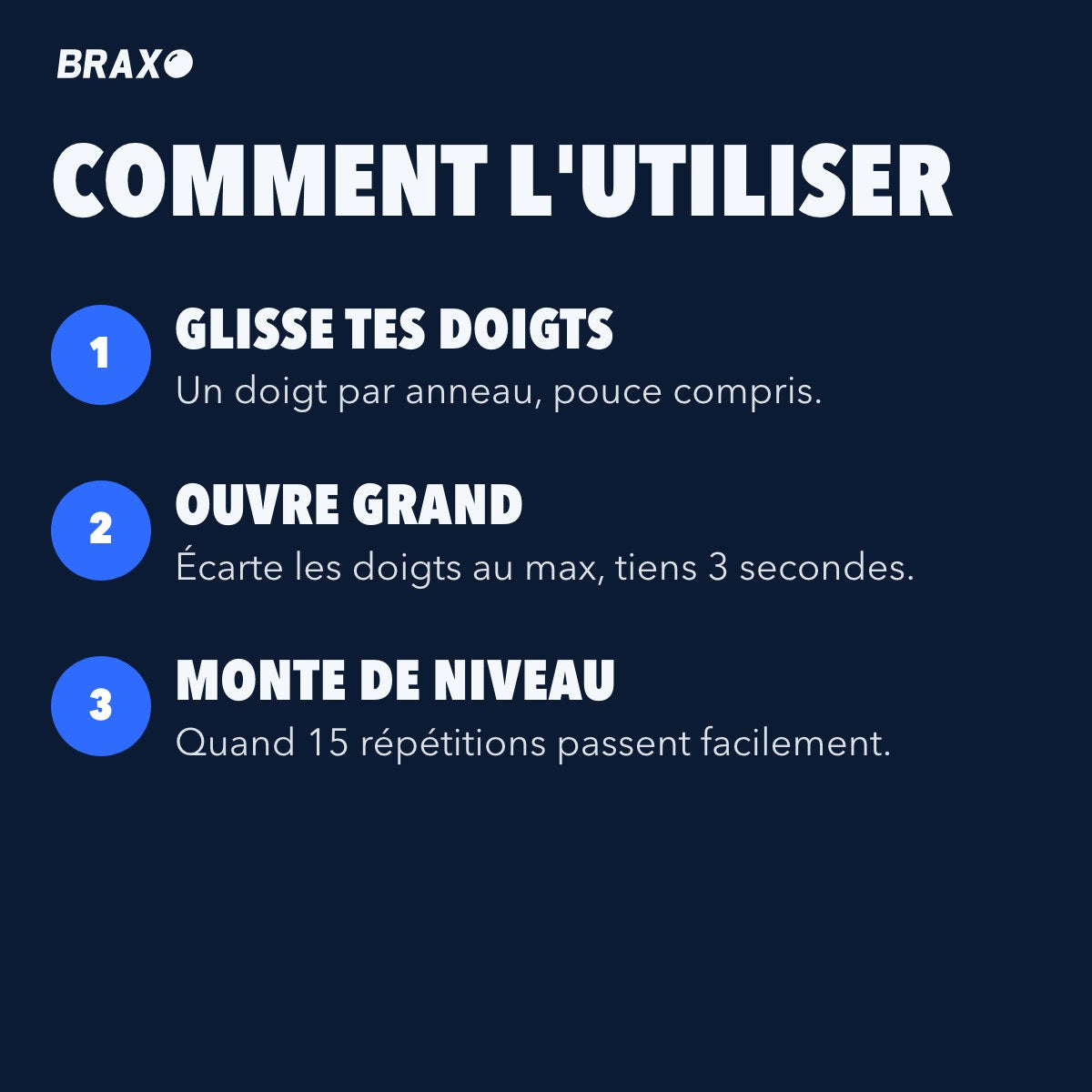 Comment utiliser les élastiques