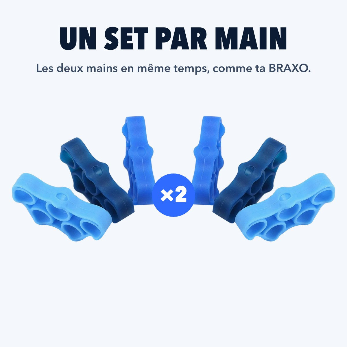 Un set par main