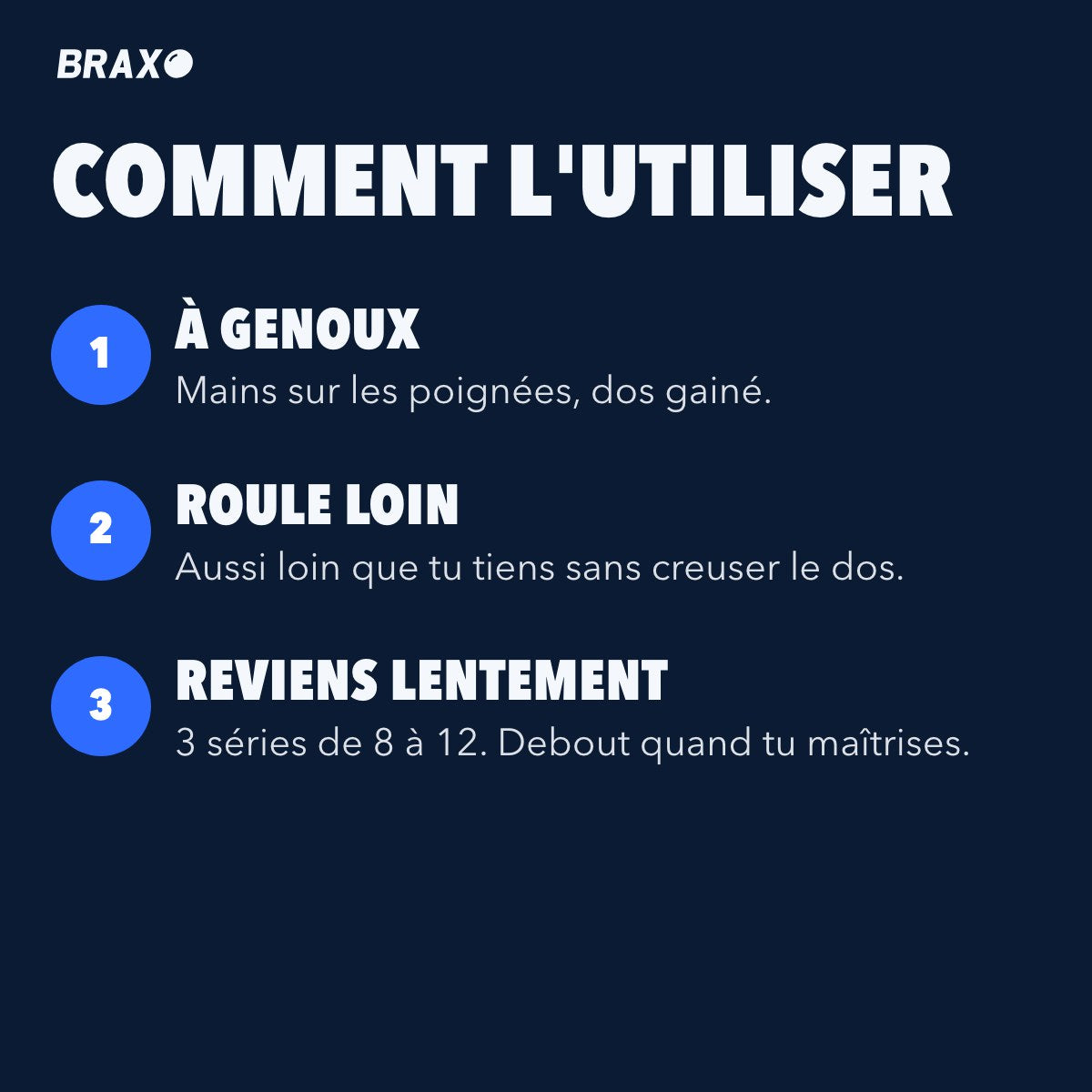 Comment utiliser la roue abdominale